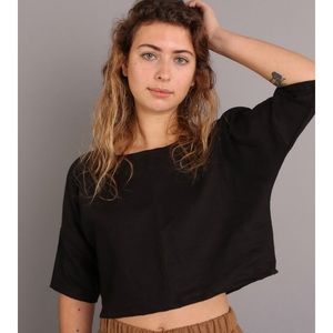 Conscious Clothing Chloe Cropped Tee XS
